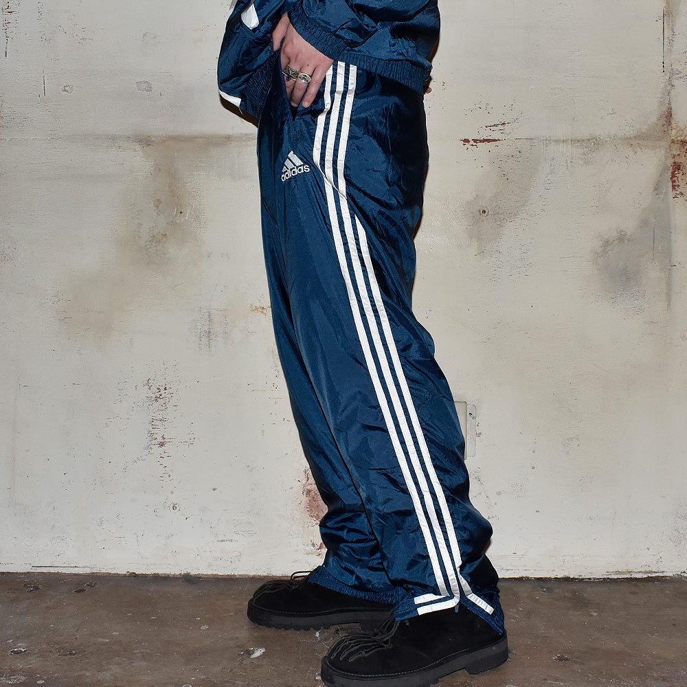 90's～ adidas セットアップ！ ナイロン トラックスーツ250612H