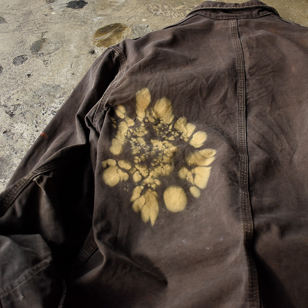 Y2K Carhartt ダメージ！ブリーチ！ ハミルトン ジャケット 250207H