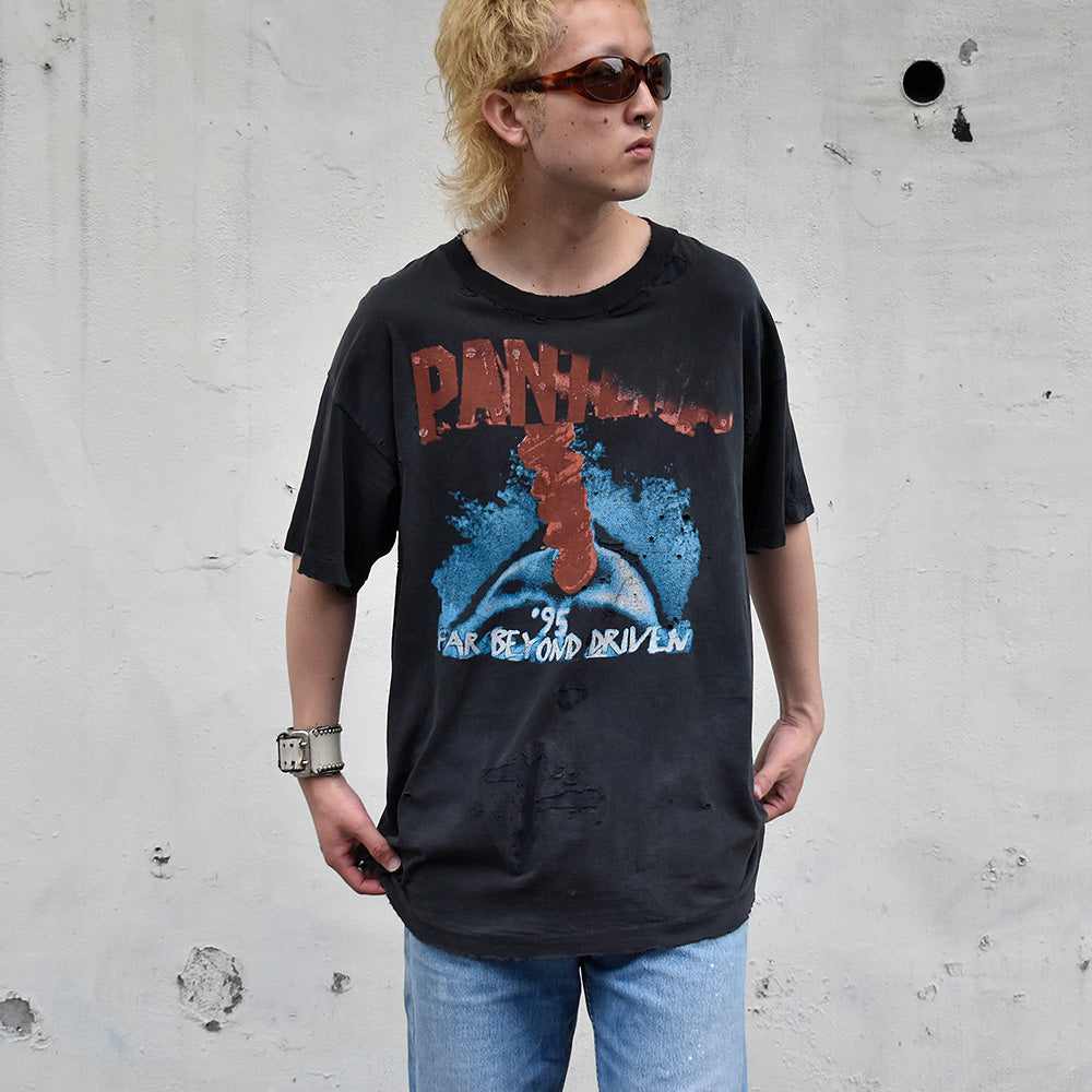 90's ダメージ！ Pantera “Far Beyond Driven” Tour Tシャツ 240611H