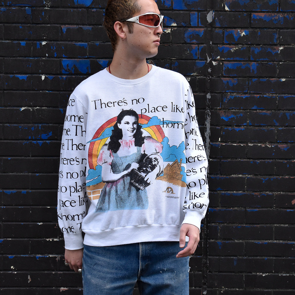 80's オズの魔法使い “There’s no place like home“ Drothy スウェット USA製 241108H