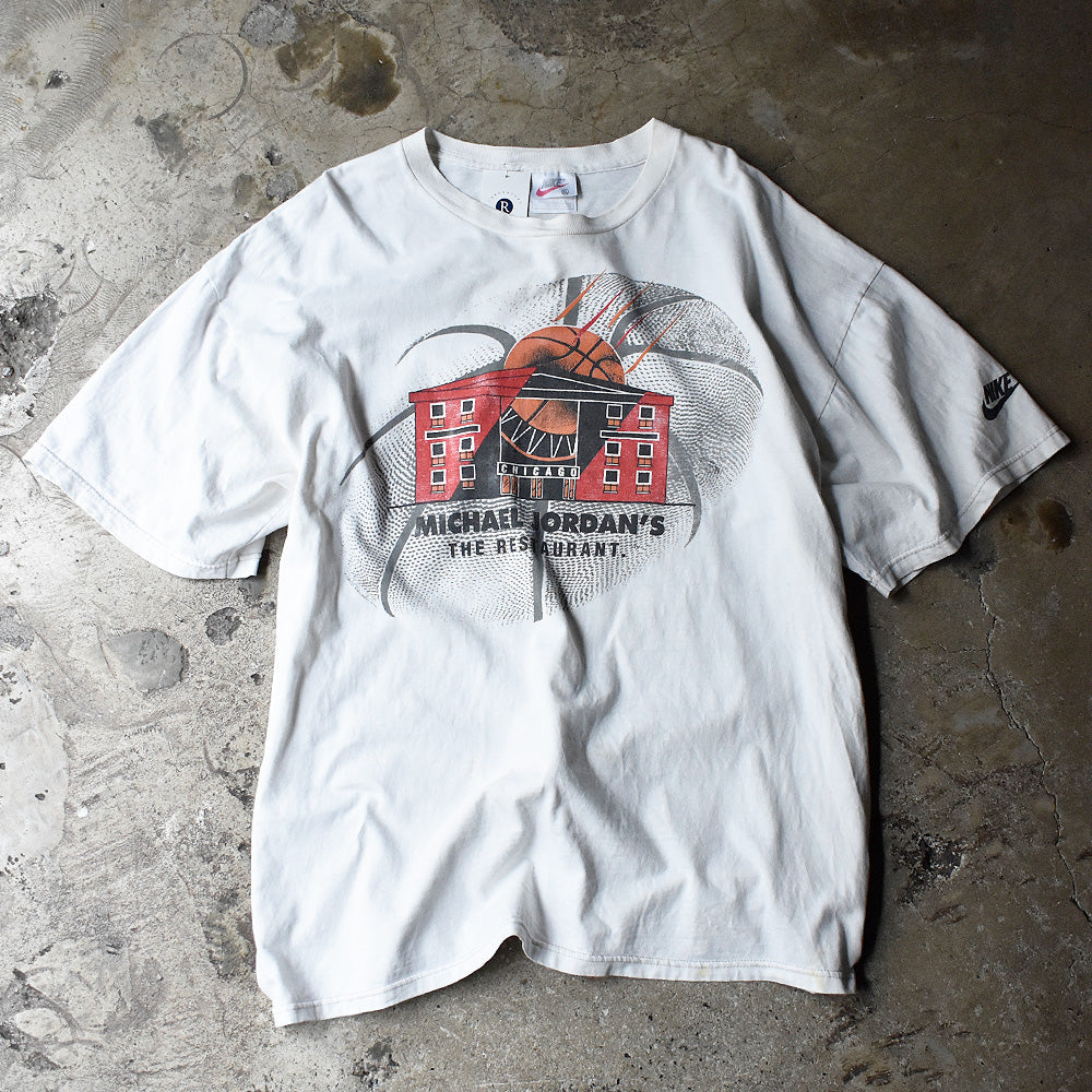 90's NIKE “Michael Jordan's Restaurant” Tシャツ USA製 240510H