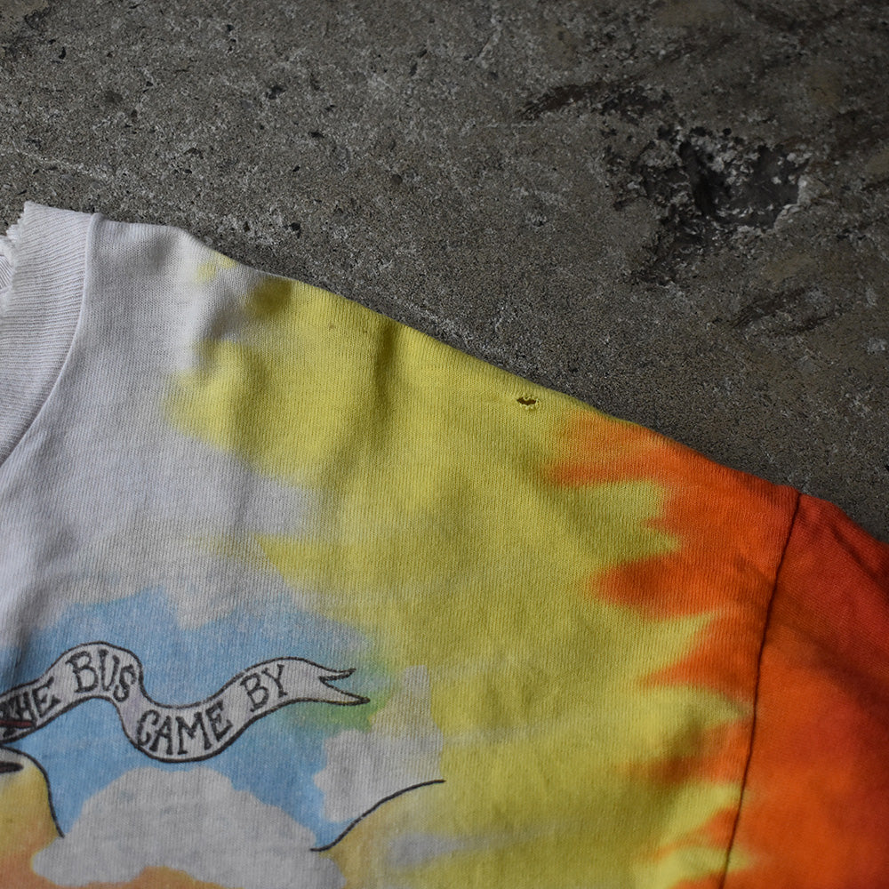 90's　LIQUID BLUE　Grateful Dead/グレイトフル・デッド　 "DEAD BEARS "　Summer Tour タイダイTee　230629H