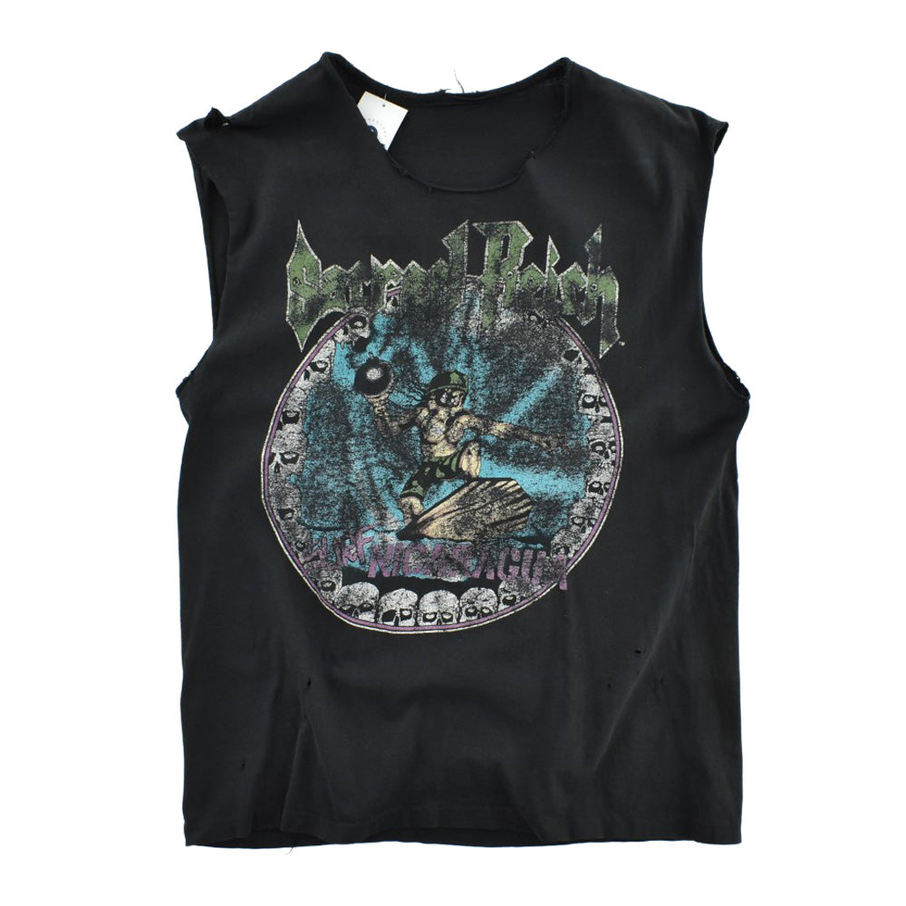80's Sacred Reich "SURF NICARAGUA" スラッシュメタル カットオフ ロックT 260904H