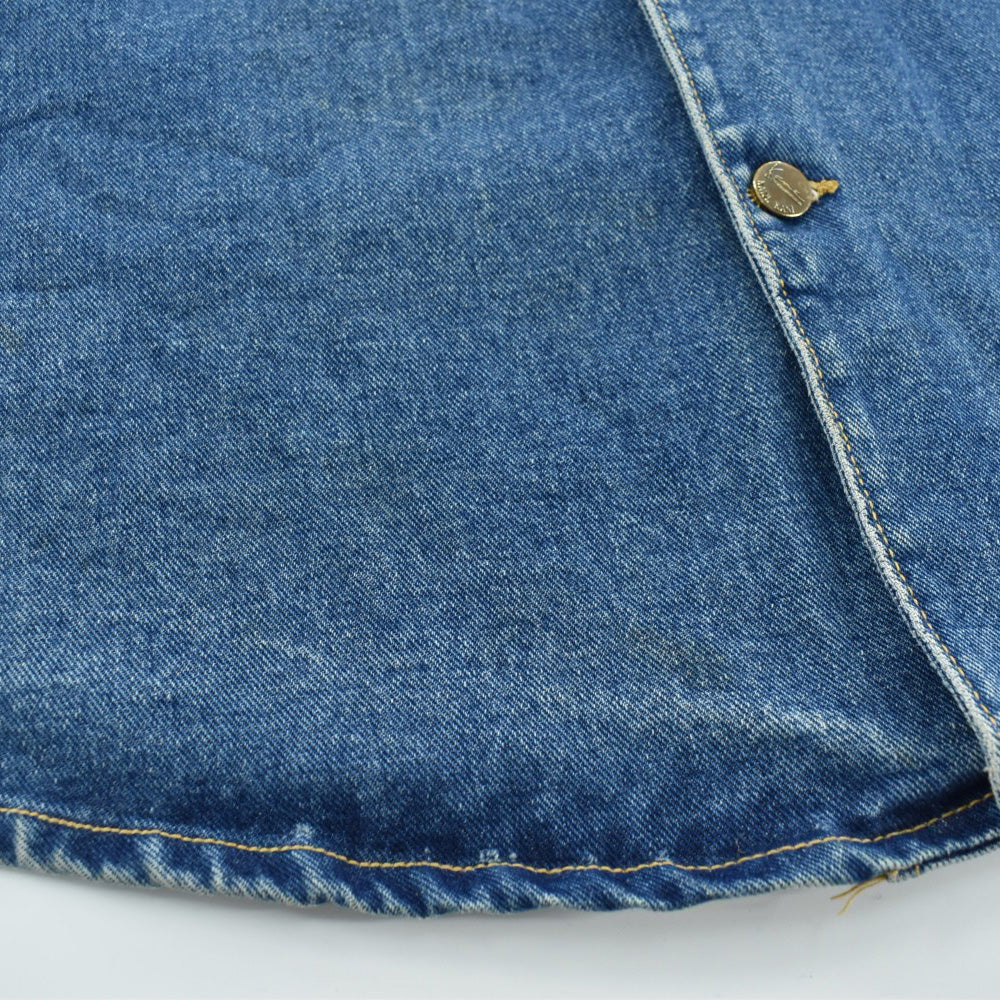 90's Karl Kani メタルプレート デニム シャツジャケット USA製 260310H