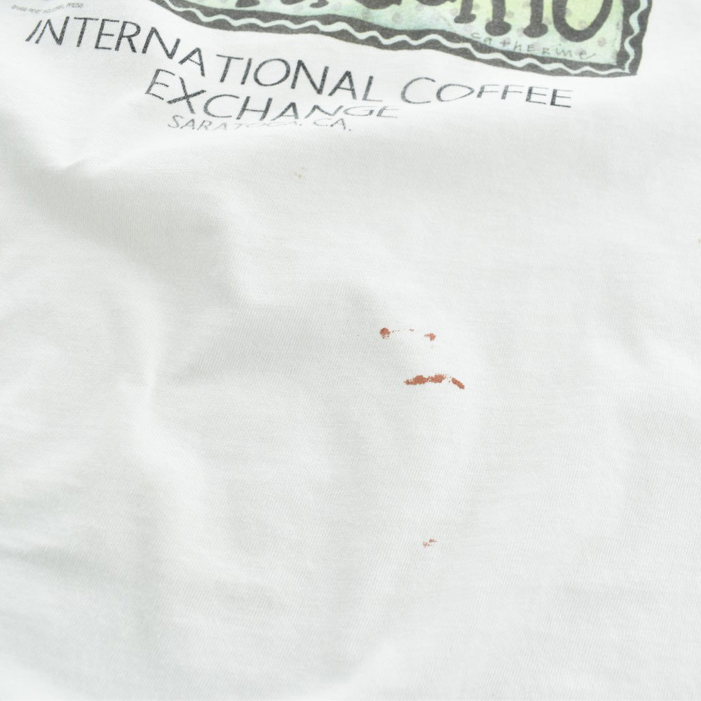 90's "CATPUCCINO" 猫 アートTシャツ USA製 260515H