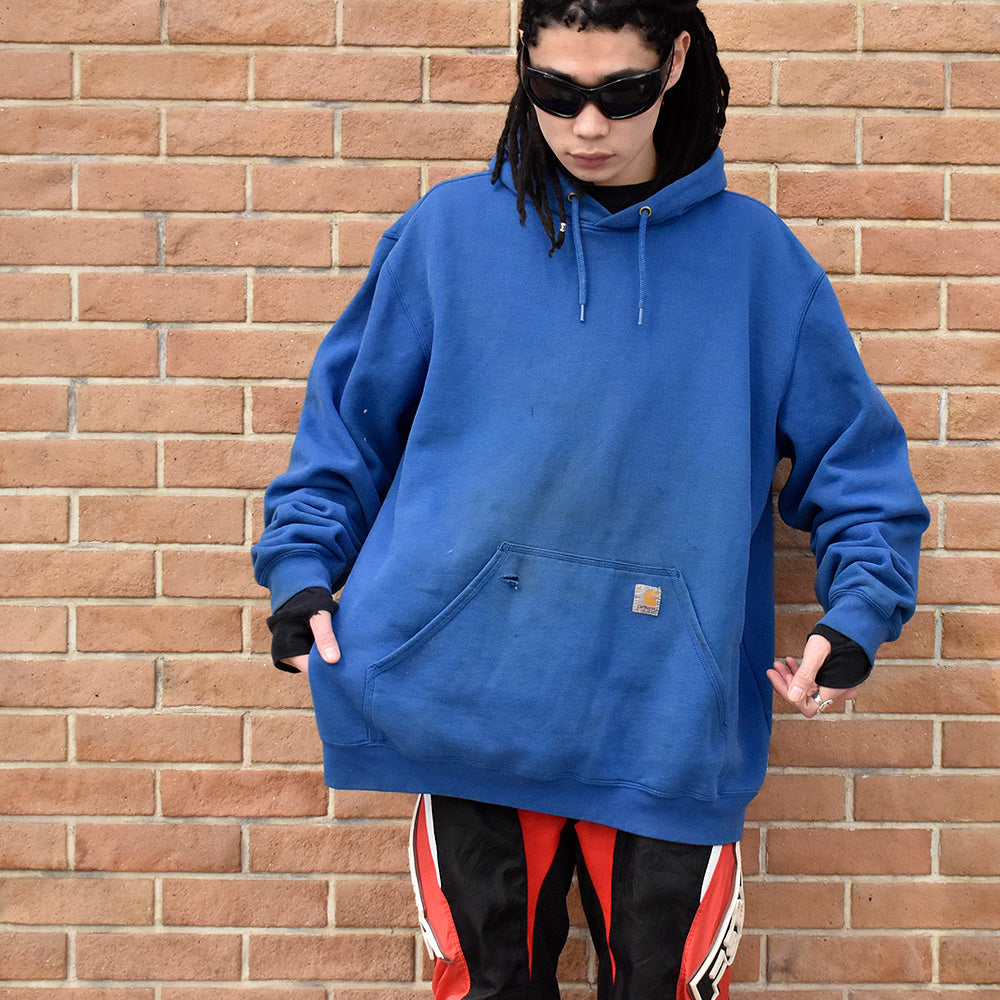 big size！ Carhartt プルオーバーパーカー 2XL-Tall 240317H