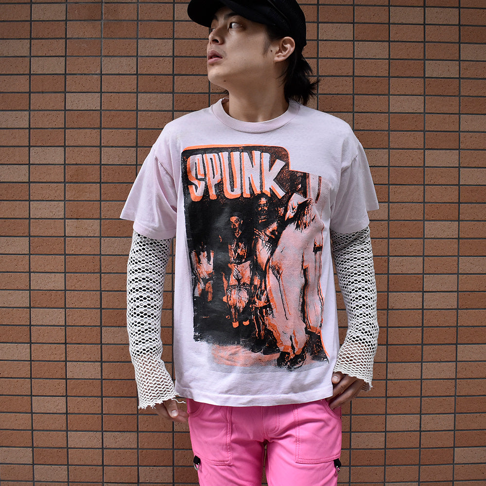 90's SPUNK “Rock Your Pussy“ Tシャツ 240414H
