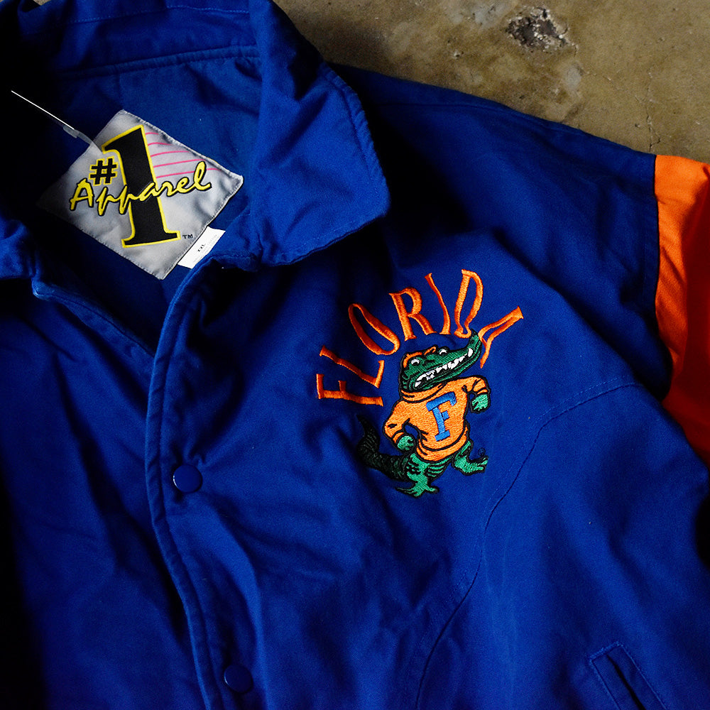 90's #1Apparel NCAA “University of Florida” コットンアワードジャケット 231218H