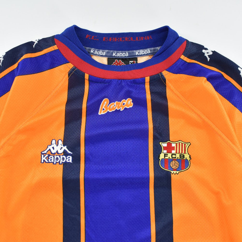 90's Kappa "FC Barcelona 1997-98" アウェイ サッカージャージ 260918H