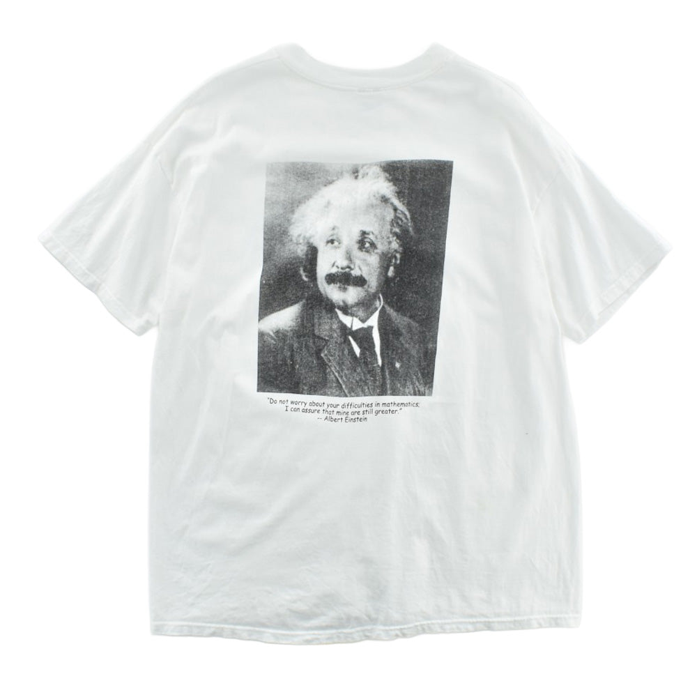 90's Albert Einstein アインシュタイン 数学学会 フォトTシャツ 260922H