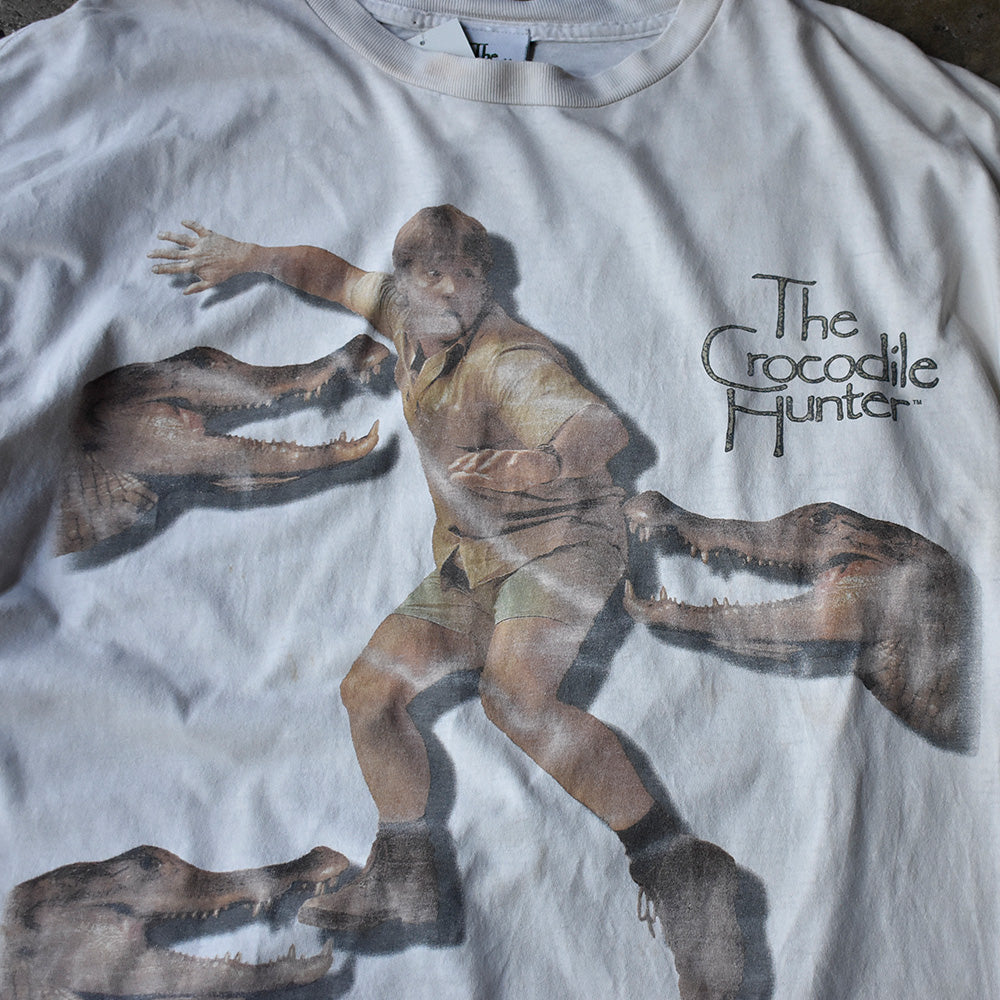 Y2K Steve Irwin “The Crocodile Hunter” 海外TV Tシャツ 250827H