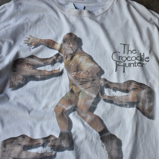 Y2K Steve Irwin “The Crocodile Hunter” 海外TV Tシャツ 250827H