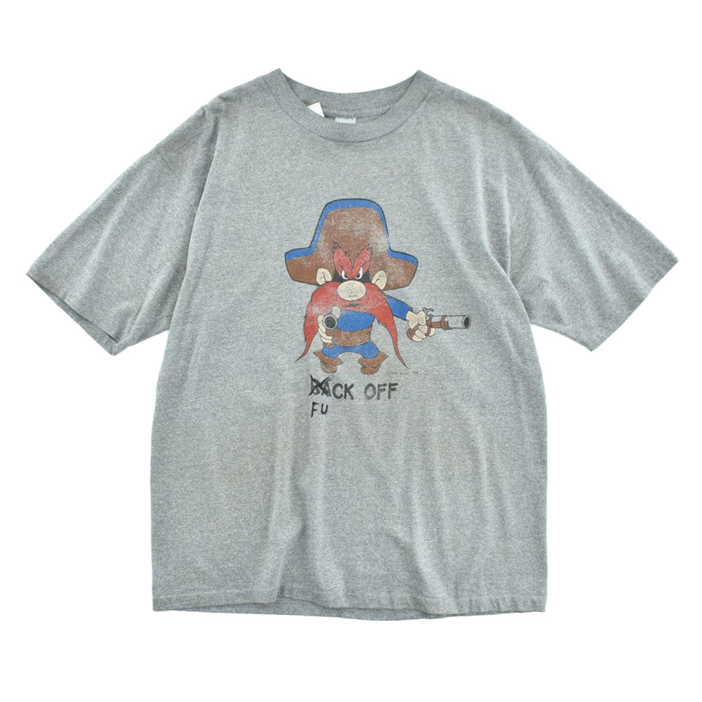 80's Looney Tunes Yosemite Sam “BACK OFF” Tシャツ 260501H