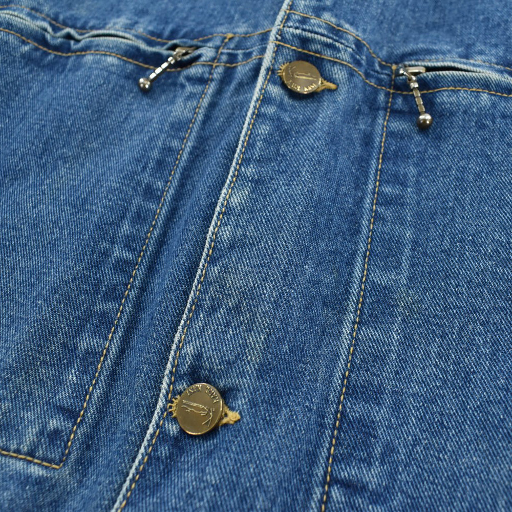 90's Karl Kani メタルプレート デニム シャツジャケット USA製 260310H