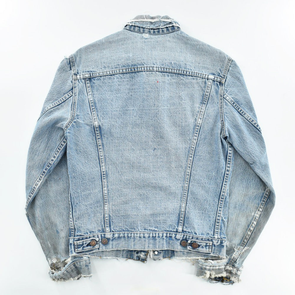 70's Levi's 70505 "BORO" クラッシュデニムジャケット USA製 260306H