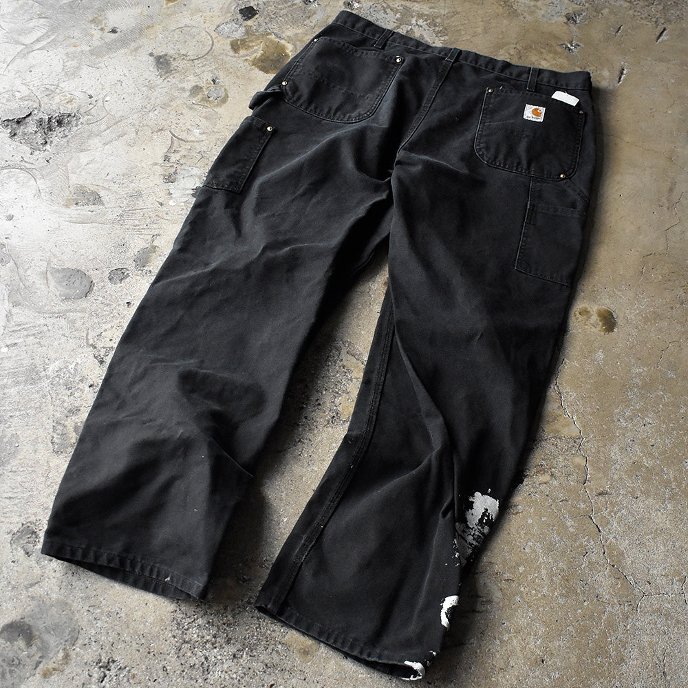 Carhartt ブラック！ ダブルニー ダック ペインターパンツ 240814H