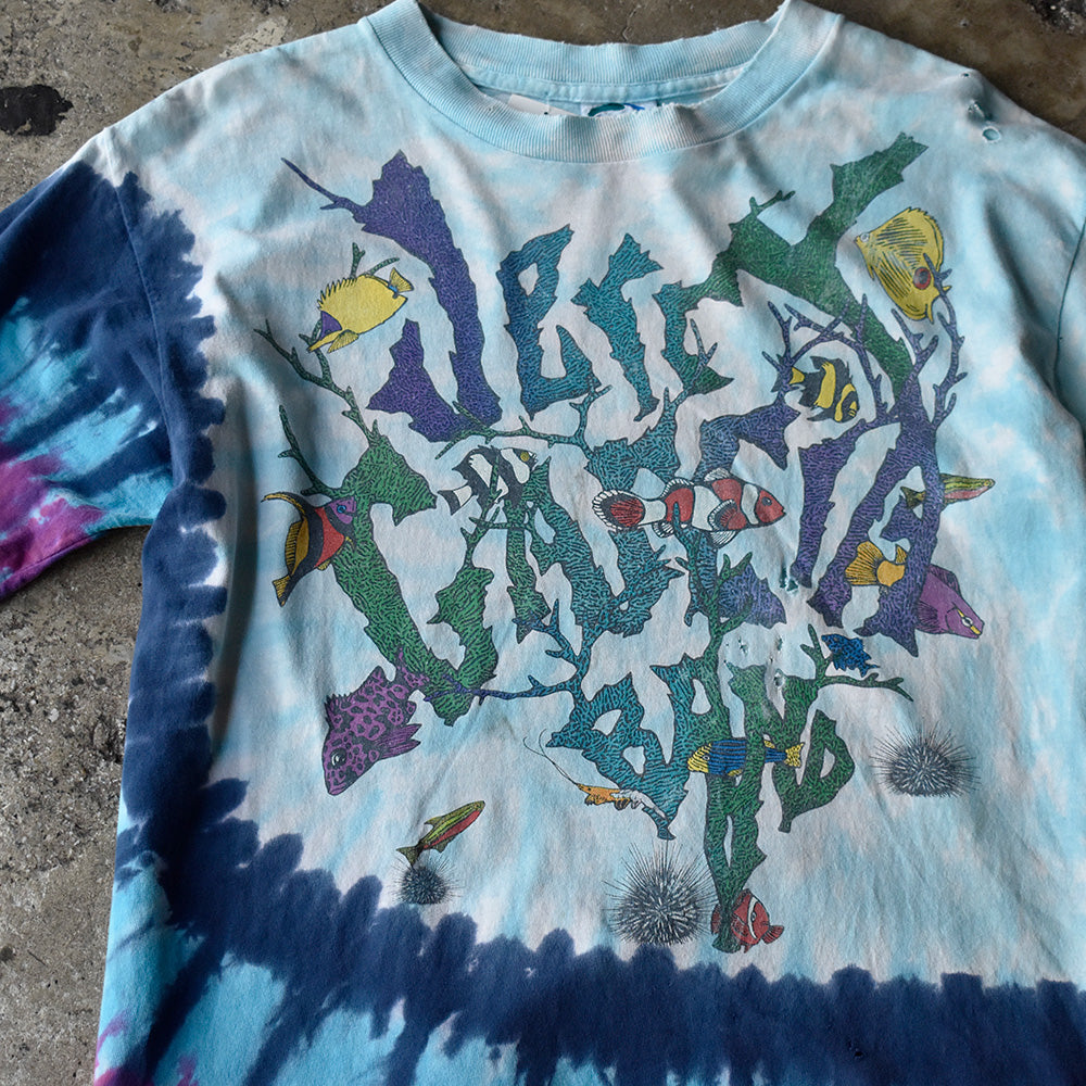90's LIQUID BLUE “Jerry Garcia Band” タイダイTシャツ 250620H