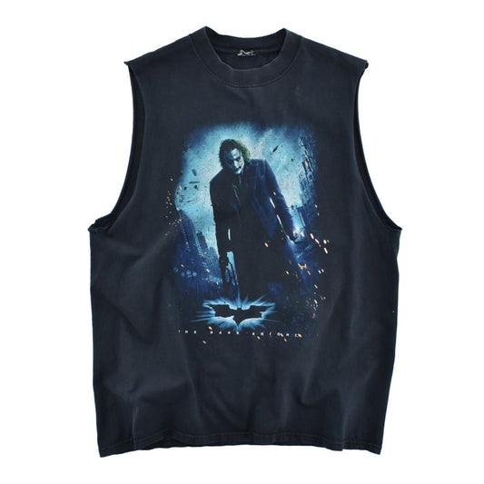 Y2K The Dark Knight "Joker" ノースリーブ ムービーTシャツ 260804H