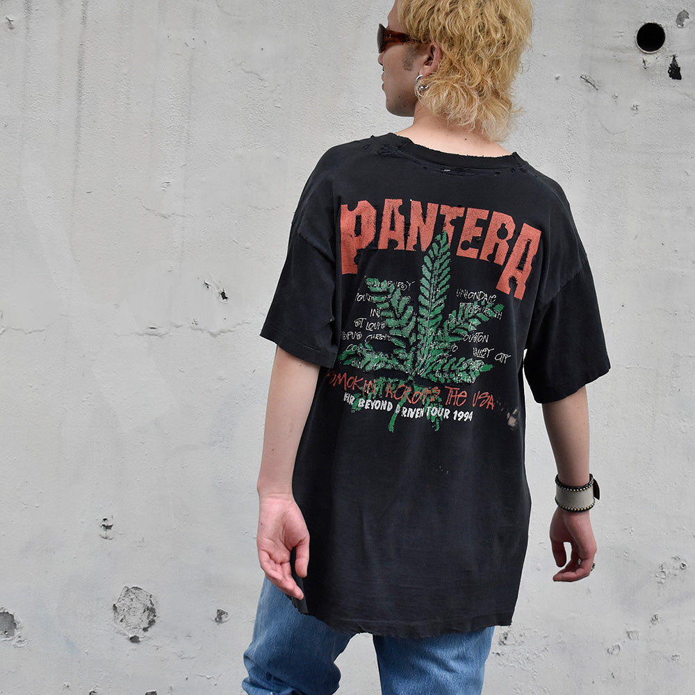 90's ダメージ！ Pantera “Far Beyond Driven” Tour Tシャツ 240611H