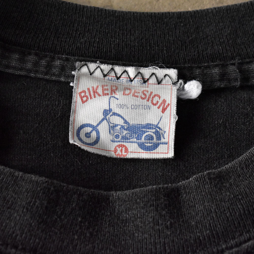 90’s “BIKE WEEK 1998” ファイヤーパターン バイク Tシャツ USA製 240506