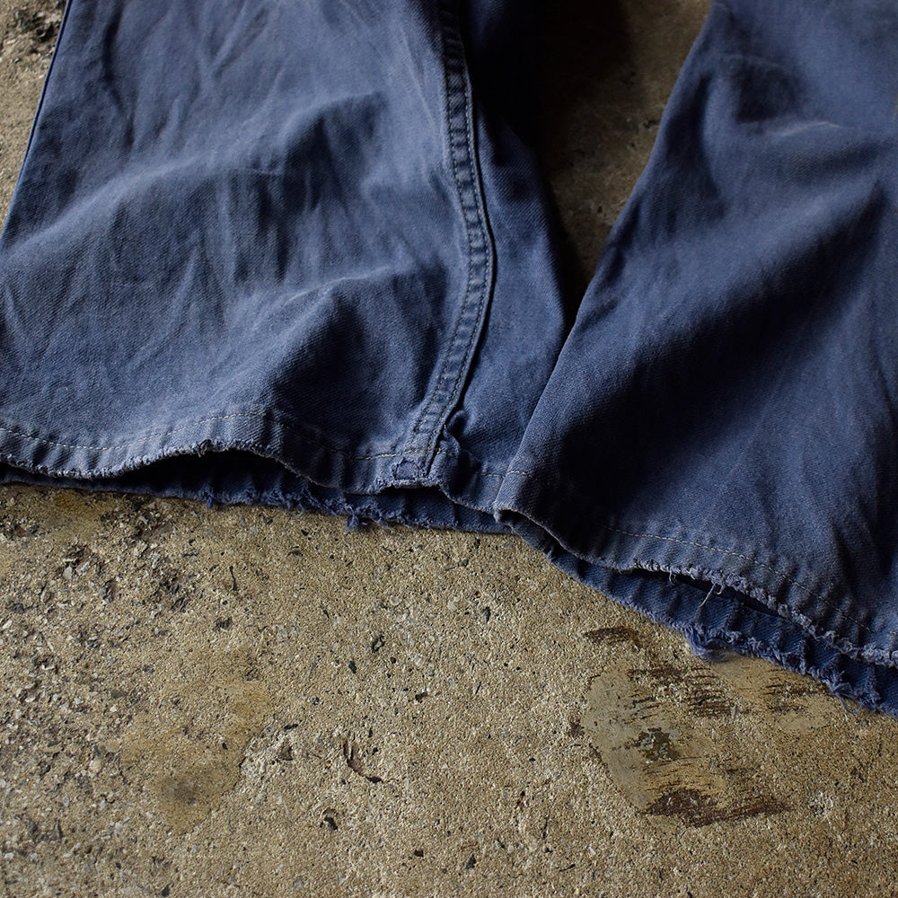 50's French moleskin ワークパンツ Euro製 231020H