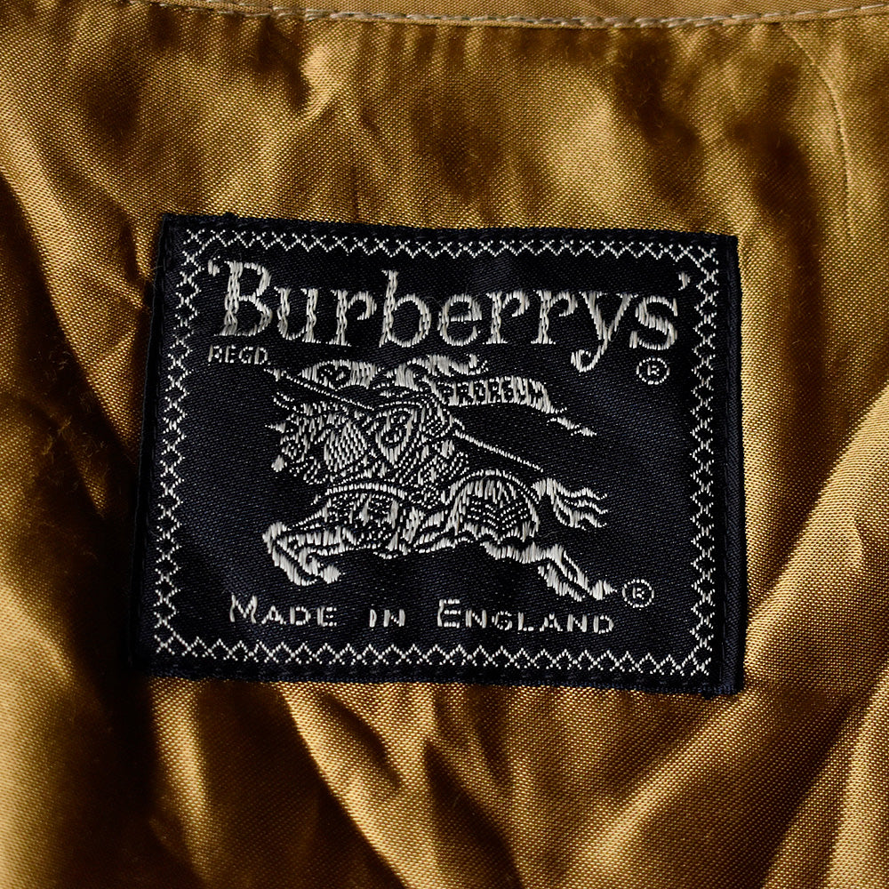 80's～ Burberrys バーバリーチェック ライナーコート イングランド製 240123H