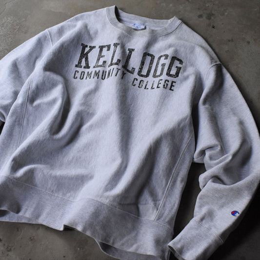 Champion “KELLOGG COMMUNITY COLLEGE” RWスウェット 240706