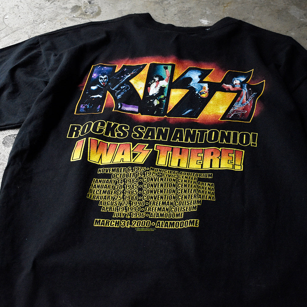 Y2K KISS “Rocks San Antonio I was There“ Live Tシャツ 240618H