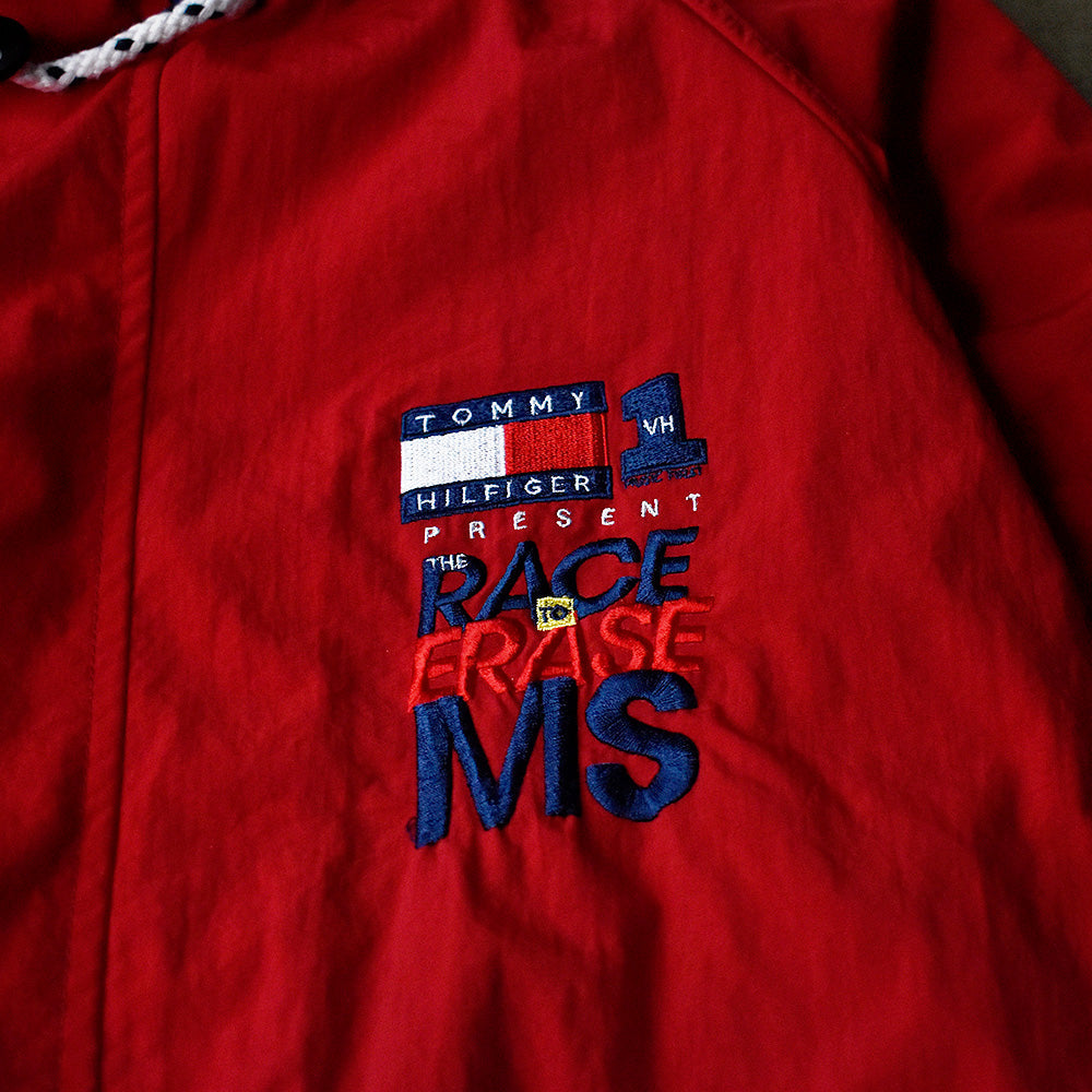 90's TOMMY HILFIGER “Present The Race To Erase MS“ セーリングジャケット 240407H
