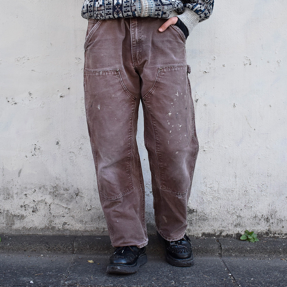 90's～ ダメージ！ Carhartt ダブルニー ダックパンツ 231123H