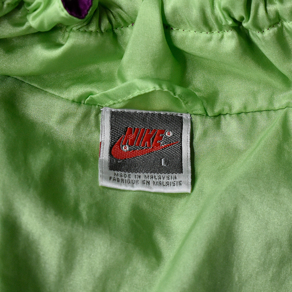90's NIKE ドローコード付き ナイロン トラックジャケット 240404H