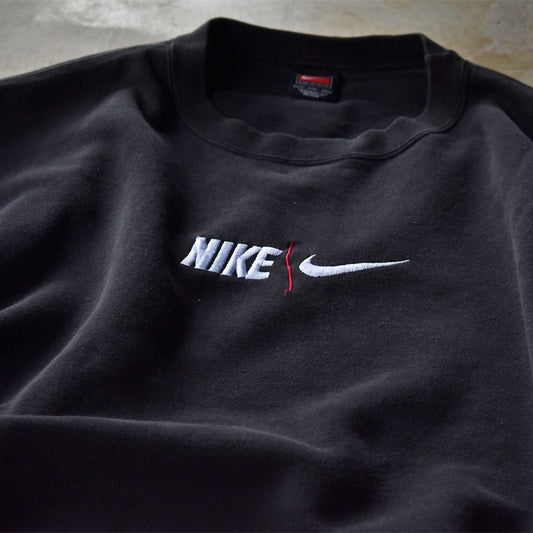 90’s NIKE XXLサイズ! swoosh 刺繍ロゴ スウェット 231005