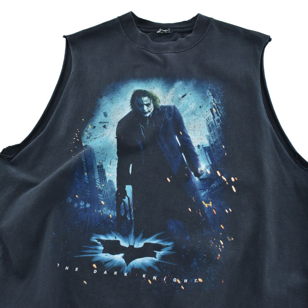 Y2K The Dark Knight "Joker" ノースリーブ ムービーTシャツ 260804H