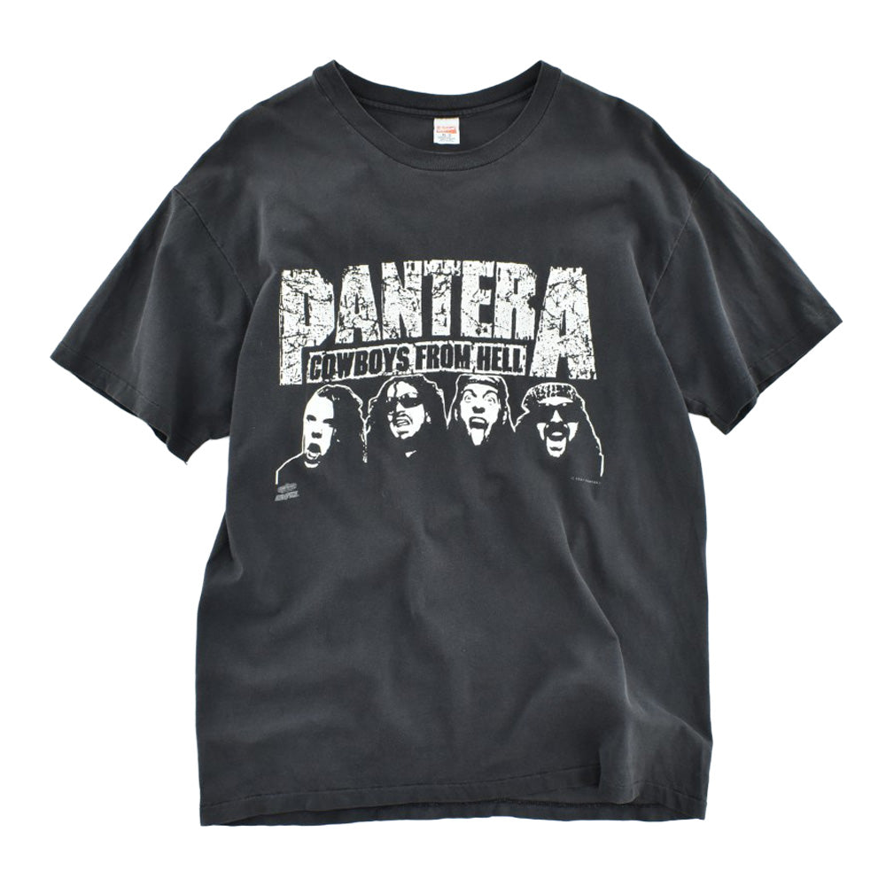 90's Pantera "Cowboys From Hell / Fucking Hostile" ヘヴィメタル ロックT USA製 260612H
