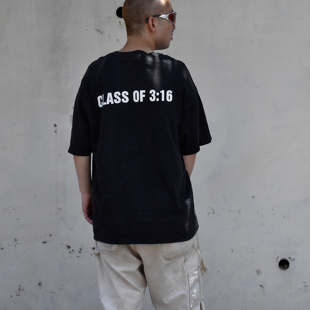 90's WWF “STONE COLD UNIVERSITY” プロレス Tシャツ 250702H