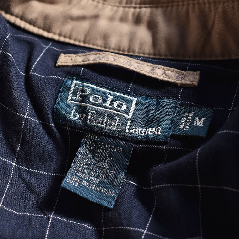 90's Polo Ralph Lauren/ポロ ラルフローレン チェックライナー