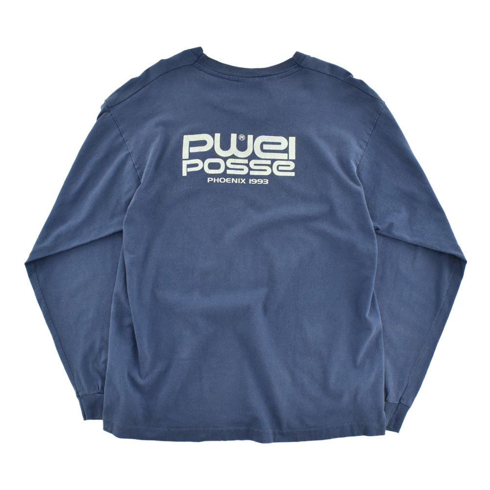 90’s PWEI "Communications Inc." ロングスリーブ ロックTシャツ 260602HYY