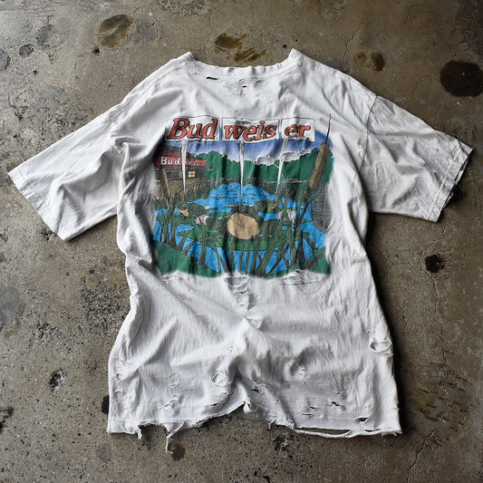 90's ボロ！ “Budweiser” Tシャツ 240804H