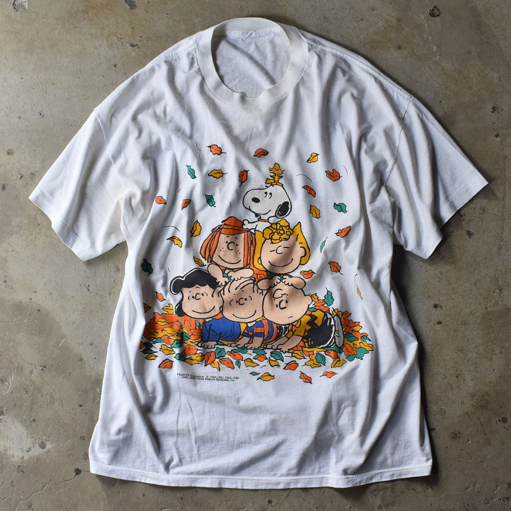 90’s　Peanuts/ピーナッツ “SNOOPY & FRIENDS” Tシャツ　230814
