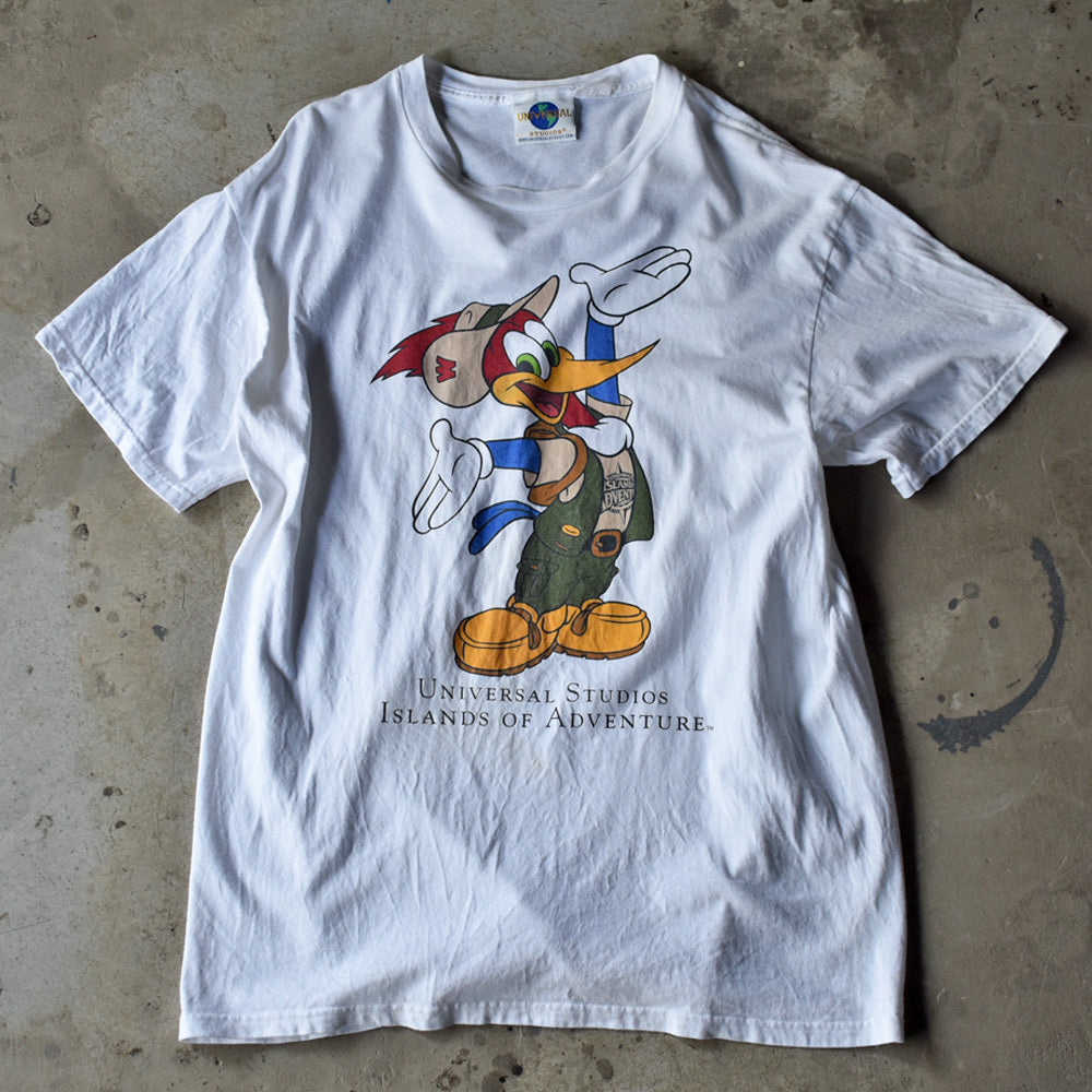 90's　Universal Studios/ユニバーサル・スタジオ “Woody Woodpecker” Tシャツ　230507