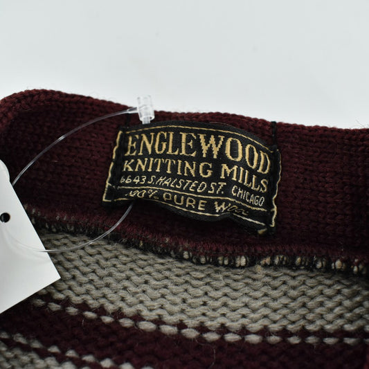 40’s ENGLEWOOD KNITTING MILLS レタードカーディガン 261013H