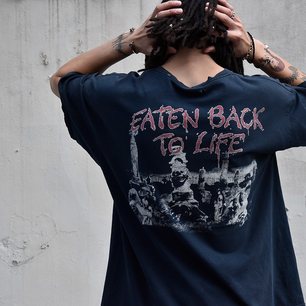 Y2K CANNIBAL CORPSE “Eaten Back To Life” Tシャツ 231019H