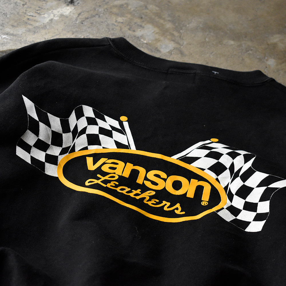Y2K “VANSON“ heavy oz クルーネックスウェット USA製 250318H