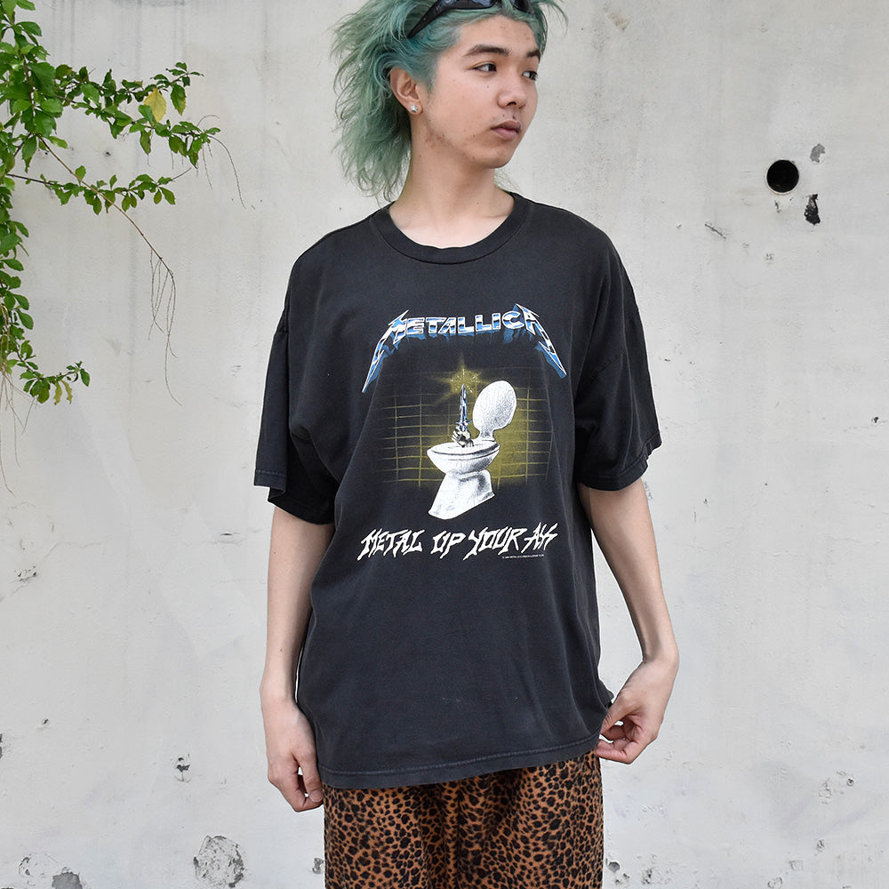 90's METALLICA “METAL UP YOUR ASS” Tシャツ 250517H