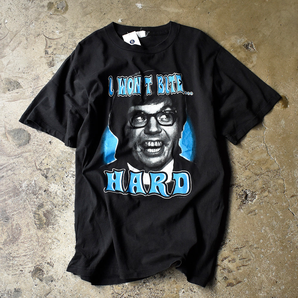 90's Austin Powers “I WON'T BITE HARD” movie Tシャツ USA製 241202H