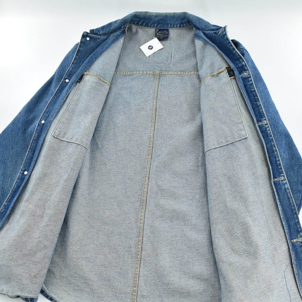 90's Karl Kani メタルプレート デニム シャツジャケット USA製 260310H