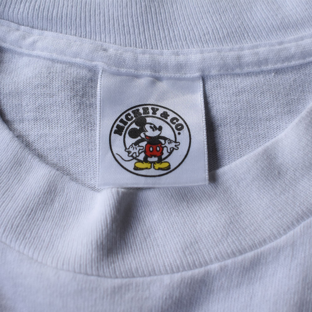 90’s Disney ”Mickey” キャラ Tシャツ USA製 240527