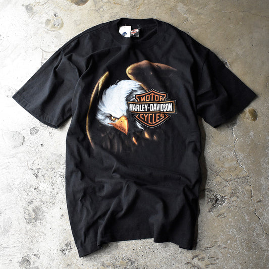 Y2K Harley Davidson イーグルTシャツ USA製 240818H