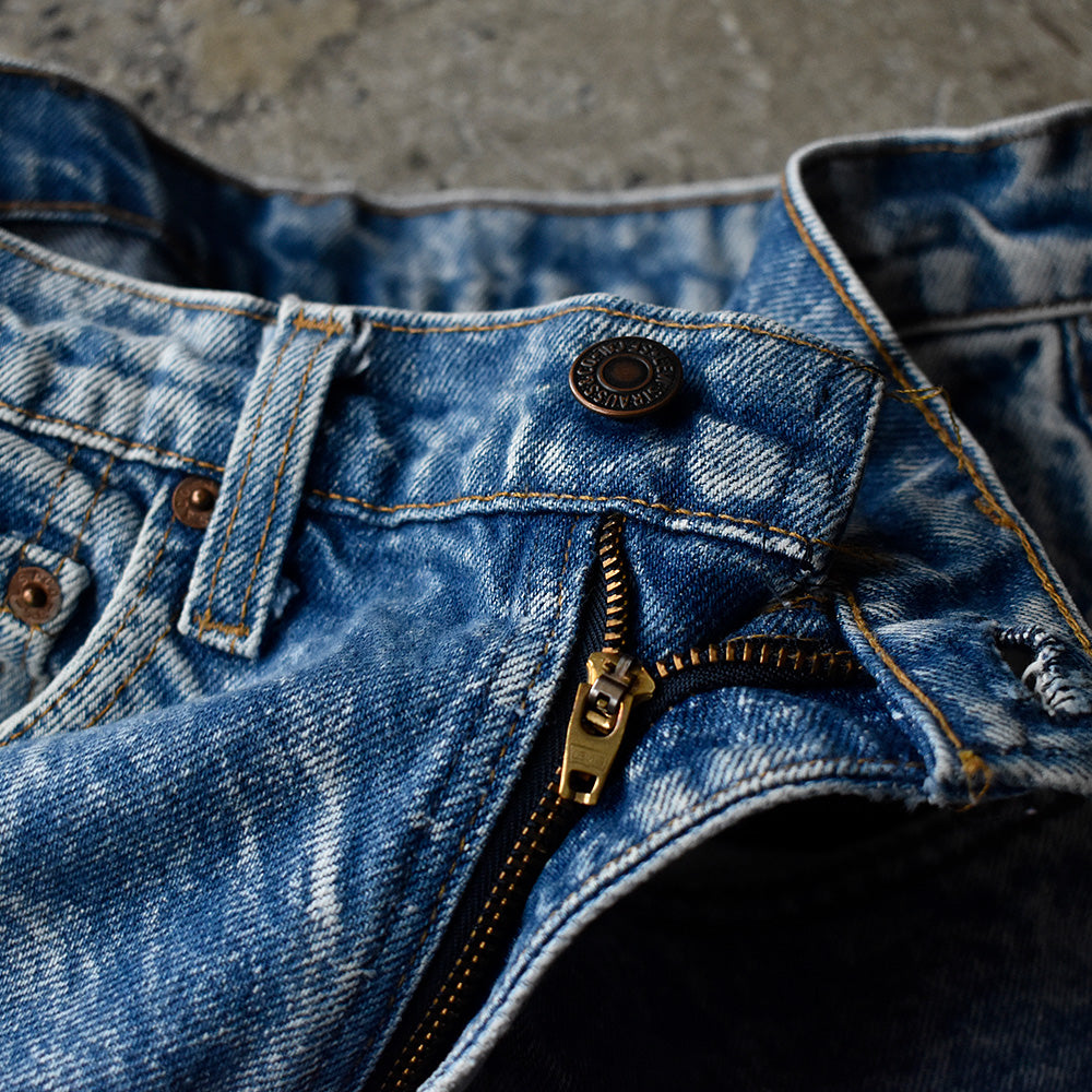 90's Levi's 506-0209 ケミカルウォッシュ デニムパンツ USA製 231003H