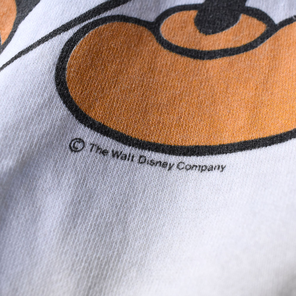 90’s Disney “Florida Mickey” ラグラン キャラクター スウェット  251024H